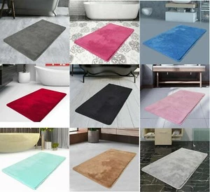 Badematte Badteppich Badezimmer Badematten Grau Gray 80x150 70x120 60x90 50x80  - Bild 1 von 57