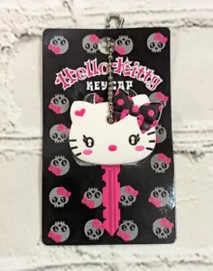 Hello Kitty POLKA BOW DEVIL HORNS Key Cap Cover 2013 Sanrio RARE - Picture 1 of 6