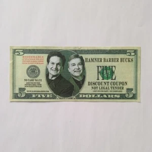 Vintage Hamner Barber Theatre Popcorn Discount Coupon - Picture 1 of 2