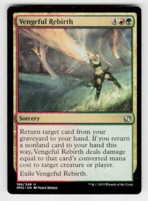 Modern Masters 2015 #188 Vengeful Rebirth - Image 1 of 2