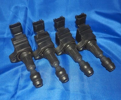 2006-2017 Chevy GMC Pontiac Buick 2.2L 2.4L Set Of 4 Engine Ignition Coils OEM - Image 1 of 4