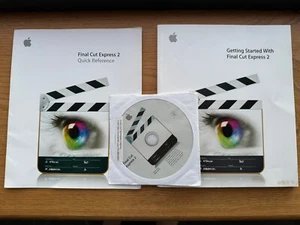 Final Cut Express 2 for Mac - M9369Z Vintage 2004 Version with Documents - Picture 1 of 5