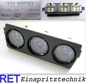 Instrumentenkonsole 893863159 mit Instrumenten VDO Audi Coupe Quattro original  - Picture 1 of 4