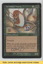 1999 Magic: The Gathering - Urza's Legacy Yavimaya Wurm #120 READ 09d9