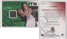2008-09 Skybox Standouts Memorabilia Green Luke Ridnour #SO-LR