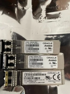 LOT 3 Oracle Sun 530-4449-01 10Gbs SFP+ TranSceiver Module - Picture 1 of 1