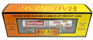 Carro cisterna moderno Rail King escala O Craftsman # 30-73122 en caja - Imagen 1 de 21