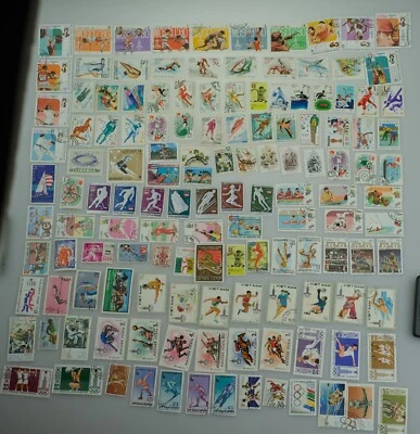 worldwide stamps collections lots album  Vintage Rare Classic Antique Genuine - Image 1 of 4