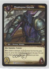 2008 World of Warcraft TCG: March the Legion Vindicator Zalreth #226 2ic