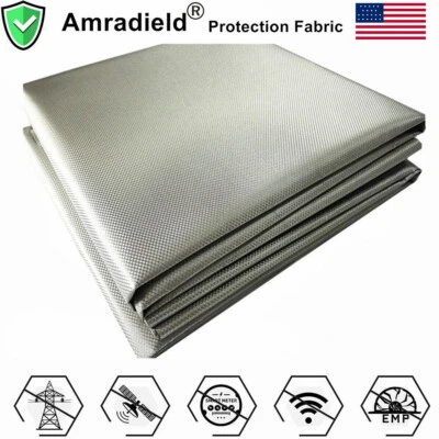 5M/10M RFID EMF Radiation Protection Fabric 4G/5G Wifi Blocking Signal Shielding - Image 1 of 4