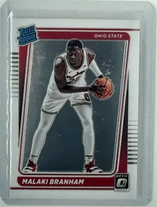 Malaki Branham 2022 Chronicles Draft Optic Rated Rookie #18 Ohio State Buckeyes - Picture 1 of 2