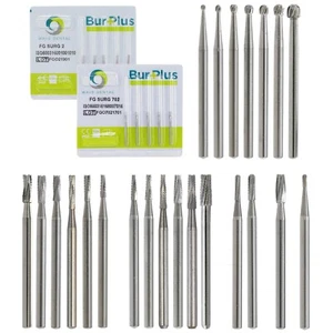 Wave Dental Surgical Burs Round Burs Long 25mm High Speed Carbide 557 702 4 6 FG - Picture 1 of 154