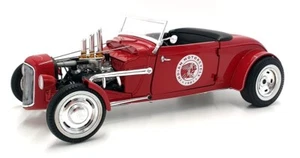 GMP 1/18 Scale 18958 - 1934 Hot Rod Roadster Indian Motorcycle - Red - Foto 1 di 5