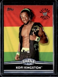 2010 Topps WWE National Heroes Kofi Kingston #NH17 - Imagen 1 de 2