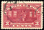 US Stamps # Q3 Parcel Post Used Jumbo Light Cancel 1 In A Million