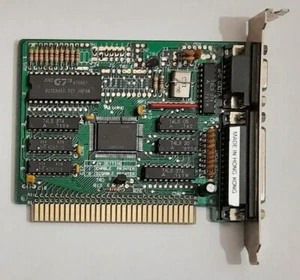 Juko G7 8-bit ISA Hercules Grafikkarte (HGC, UDL, retro, 1987) - Bild 1 von 4