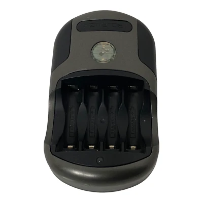 🥝 Enercell 4-Bay Battery Charger AAA/ AA 1 To 2 Hour Battery Charger 2300787 L6 - Image 1 of 4