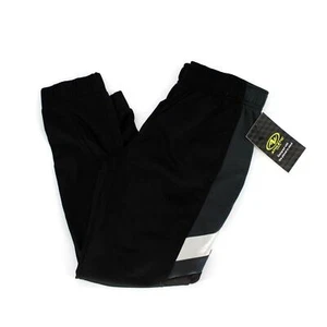 Athletic Works Tricot Joggers Boys Size 8 in Black/Grey NEW - Picture 1 of 4