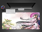 XL Gaming Mouse Pad Rubber Computer Game Mousepad Desk Chinese Art Style Girl
