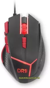 DR1TECH Hunter Professional USB Gaming Mouse, 9 Buttons, up to 4200 DPI (Sealed) - Picture 1 of 8
