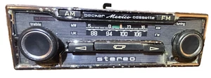 MERCEDES BENZ OEM BECKER MEXICO CASSETTE VOLLSTEREO PLAYER RADIO STEREO - NO AMP - Picture 1 of 23