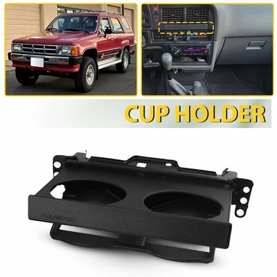 Portavasos central consola negro para Toyota 4Runner Hilux 1989-1995 55620-89103 Foto 1 de 4