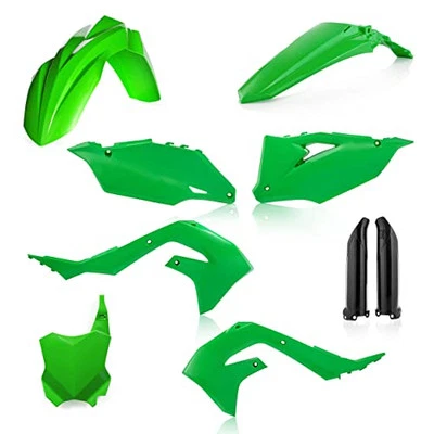 Acerbis Kawasaki Full Plastic Kit (2736296812) Green FitsKX250 2021-23 Foto 1 de 2