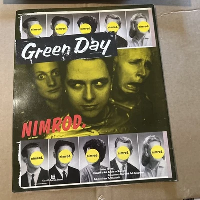 Original 13 By 11” Green Day Nimrod 1997 Album Ad FLYER-a - Image 1 of 4
