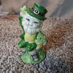 Vintage Heirloom Irlanda Limited gres folletto trifoglio irlandese - Foto 1 di 8