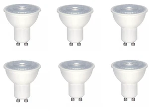 Satco S9382 - 6.5 Watt LED MR16 Light Bulbs - 2700K - GU10 Base - 120 V (6 Pack) - Picture 1 of 4