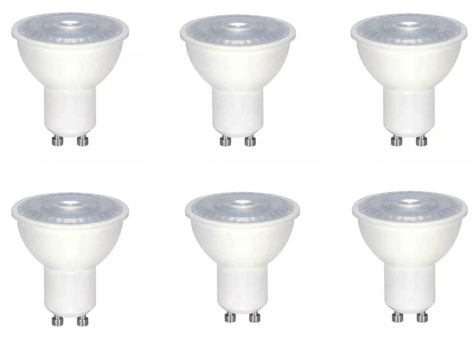 Satco S9382 - 6.5 Watt LED MR16 Light Bulbs - 2700K - GU10 Base - 120 V (6 Pack) - Image 1 of 4