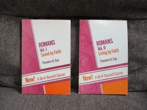 Back to the Bible - Study Romans Vol. I Saved by Faith & Vol. II Living by Faith - Picture 1 of 20