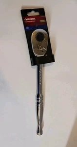 New Husky 1/2” Drive Full Polish Ratchet Hand Tool 107423 New - Picture 1 of 2