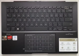 Asus Zenbook 14 UX3402 (Black) Palmrest+ English keyboard - Picture 1 of 2