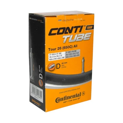 2x Continental Schlauch Tour All 26" 37/47-559//37-584//44-590 (650C)
