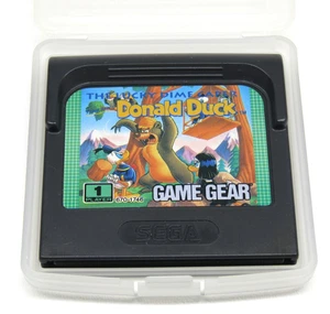 The Lucky Dime Caper Donald Duck Sega Game Gear 1991 Platformer Cartridge & Case - Bild 1 von 4