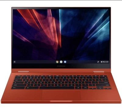 Galaxy Chromebook 2, Intel Core i3 Processor 128GB 8GB RAM Fiesta Red UNOPENED - Image 1 of 4