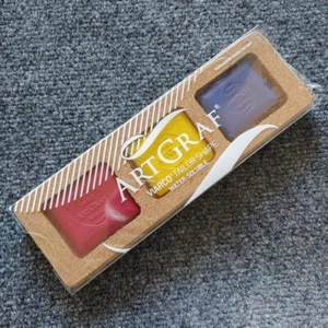 NIB Viarco Art Graf Tailor Shape Pigments Water Soluble Set Of 3 Primary Colors - Picture 1 of 4