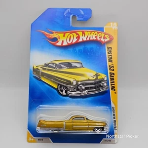 2009 Hot Wheels | Custom '53 Cadillac | Gold | New Models '09 | 015/190 NEW - Picture 1 of 3