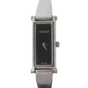 GUCCI 1500L Swiss Made Stainless Steel Quartz Analog Watch Women Used - Picture 1 of 8