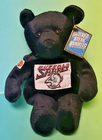 NEW Beanie Baby Arena Bammers Dominik Hasek Buffalo Sabres 2000 NHL Goathead Vtg Cover