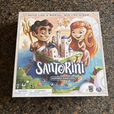Santorini Board 2016 Spin Master Gordon Hamilton Game Brand New Sealed Rare - Image 1 of 4