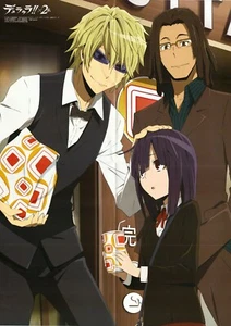 poster promo Cute High Earth Defense Club Love DuRaRaRa anime Heiwajima Shizuo - Picture 1 of 2