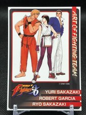 YURI ROBERT RYO THE KING OF FIGHTERS '96 SNK Trading Cards Gamest Rare