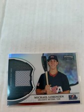 Michael Lorenzen 2011 Sterling Jersey Card #USAR-ML