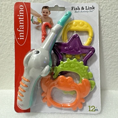 Baby Bath Toys Infantino Fishing bath Activity Set 12+ Months - Image 1 of 2
