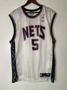 Vintage Reebok New Jersey Brooklyn Nets Jason Kidd Trikot Größe L - Bild 1 von 11