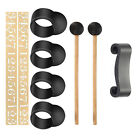 Drumstick Kit Ethereal Drum Round Head Stick Finger Cot Holder Sticker Percussio
