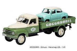 Schuco 450293800 modelo de coche Hanomag L28 "Goggomobil-Service" 1:43 #Nuevo# - Imagen 1 de 1