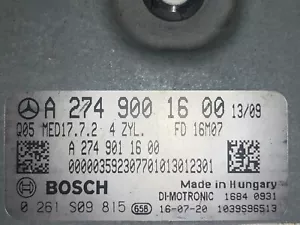 Used 2016 Mercedes-Benz GLC300 Bosch MED17.7.2/ECU 0261S09815/A2749001600 - Picture 1 of 4